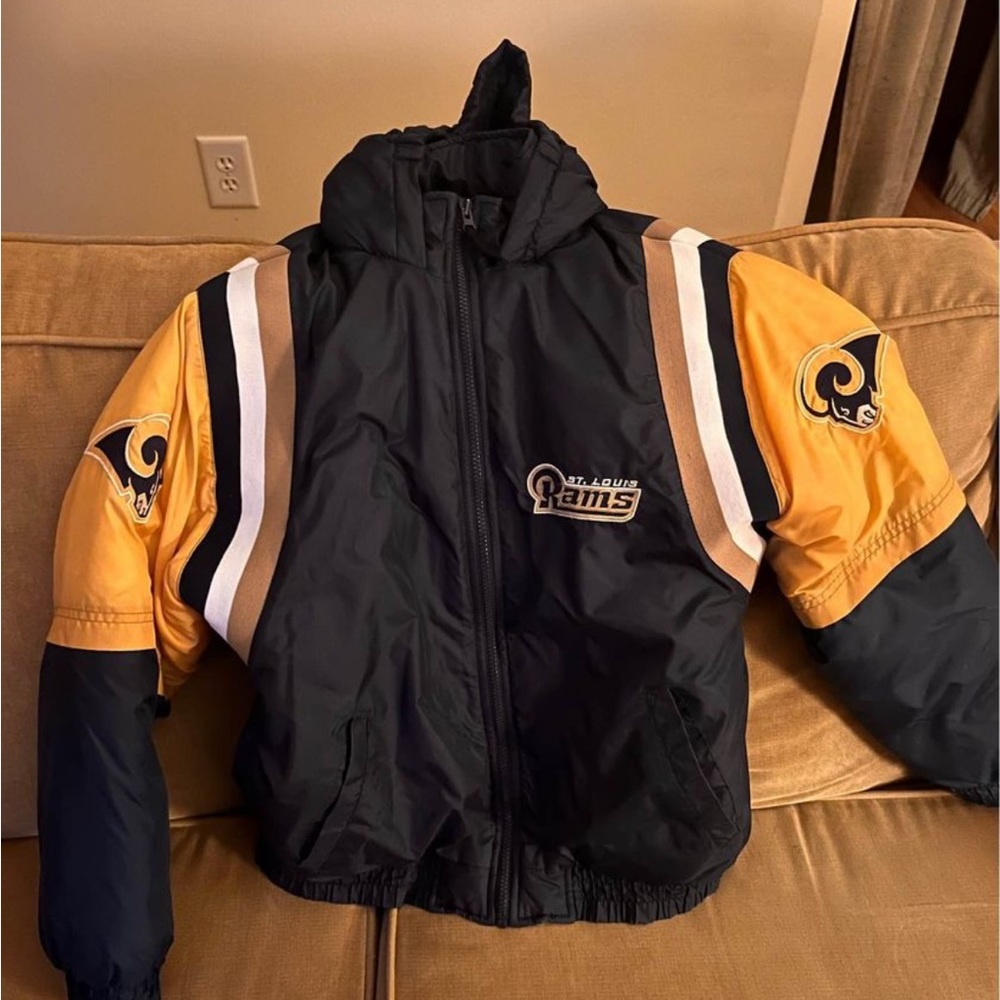 Official NFL Vintage Coat — St. Louis Rams before they became LA Rams!